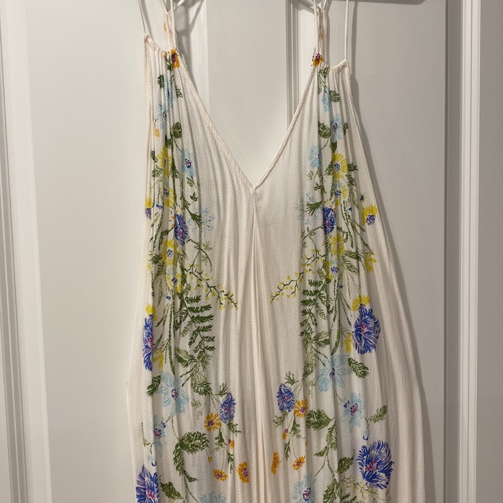 Free People floral maxi dress